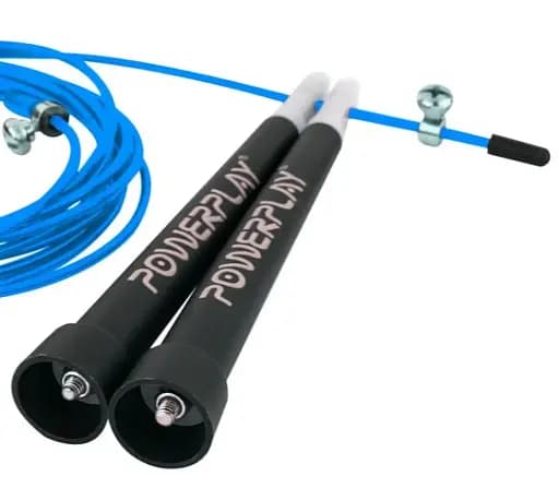Скакалка скоростная PowerPlay 4202 Ultra Speed ​​Rope Синяя 2,9 м (PP_4202_Blue) - фото 2