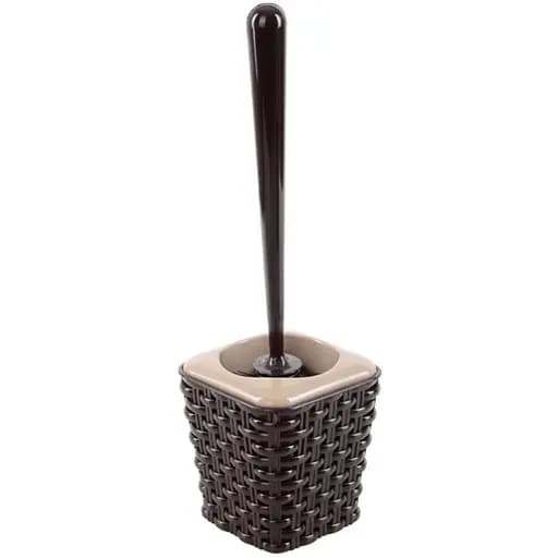 Набор для ванной комнаты Violet House 0786 Ротанг 5 в 1 коричневый (0786 Ротанг BROWN д/ванної 5 в 1) - фото 5