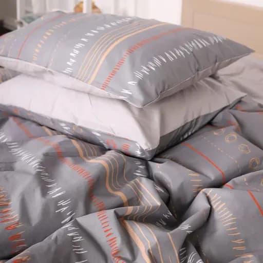 Наволочка MirSon Бязь 17-4841 Elisabetta 45х45 см коричнево-бежевая (2200009579899) - фото 1