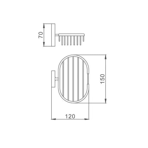 Мыльница Frap F1902-2 - фото 2
