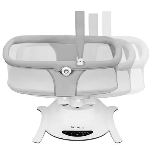 Качалка-ліжко Lionelo Bella Set Grey Concrete сіра (LO-BELLA SET GREY CONCRETE) - фото 4