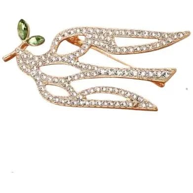 Брошь Тризубец-птица брошь-булавка символ Украины герб - фото 1