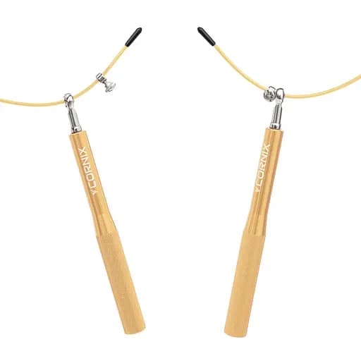 Скакалка швидкісна для кросфіту Cornix Speed Rope XR-0154 Gold - фото 2