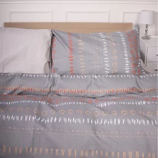 Наволочка MirSon Ranforce Elite 17-4841 Elisabetta 45х45 см коричнево-бежевая (2200009580154) - фото 3