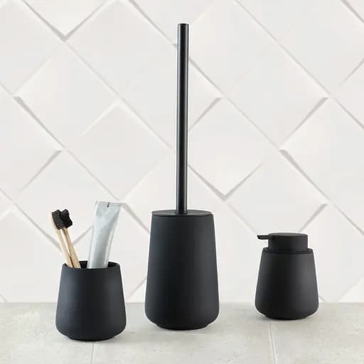 Набор аксессуаров для ванной комнаты My Home MVM-21 черный (MVM-MH-21 BLACK) - фото 2