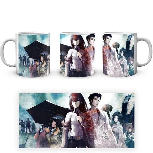 Кухоль GeekLand Steins Gate Брама Штейна SG 20 330 мл білий - фото 3