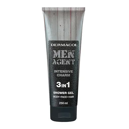 Гель для душу 3 в 1 Dermacol Intensive Charm Men Agent, 250 мл - фото 1