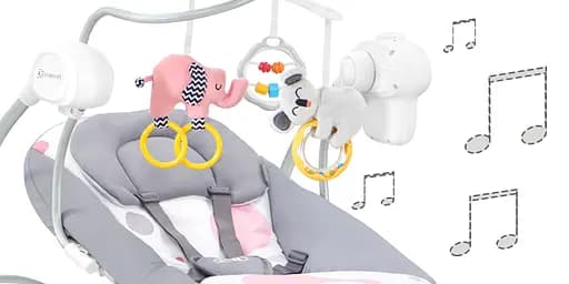 Електронний заколисуючий центр Kinderkraft Minky Mint (5902533909063) - фото 4