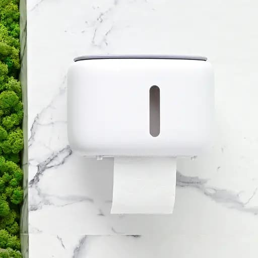 Набор аксессуаров для ванной комнаты МВМ My Home MVM-34 белый с серым (MVM-MH-34 WHITE/GRAY) - фото 9