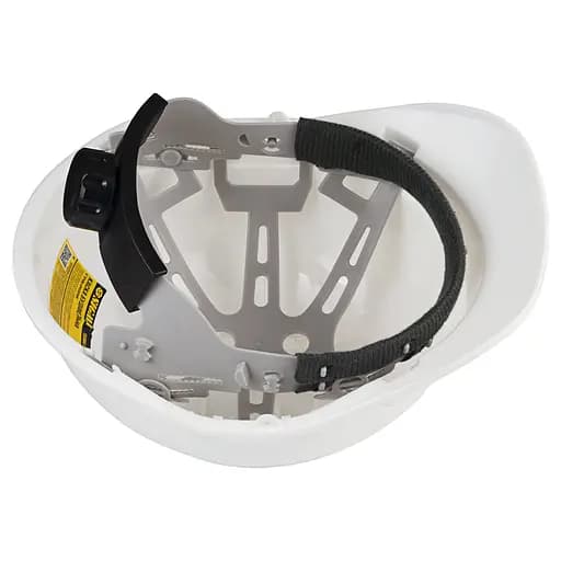 Каска будівельна Sigma 8 точок кріплення (біла) 9414501 - фото 3