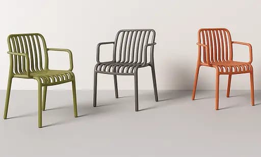 Стілець Чіл пластик зелений - фото 7