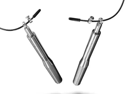 Скакалка скоростная на подшипниках алюминиевая PowerPlay 4207 Elite Jump Rope Серебряная 3 м (PP_4207_Silver) - фото 8