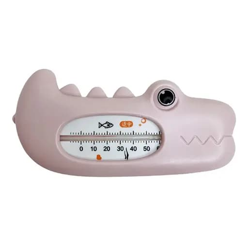 Іграшка-термометр для ванної "Крокодил" Mega Zayka MGZ-1107(Pink) - фото 1