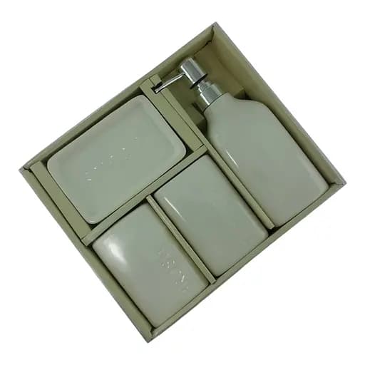 Набор для ванной керамический - фото 6