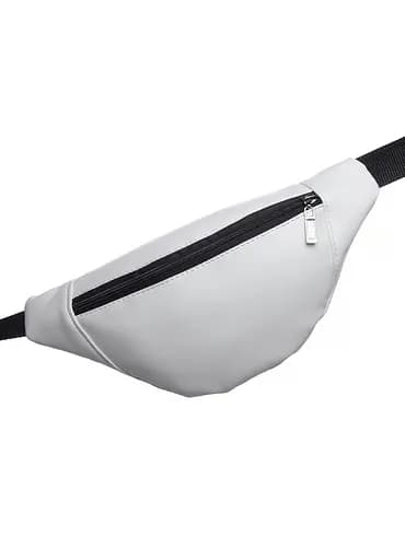 Поясная сумка бананка Sambag Soho BSH белый 33 х 14 см (82111008) - фото 1