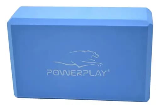 Блоки для йоги PowerPlay 4006 Yoga Brick EVA 2 шт Синие (PP_4006_Blue_2in) - фото 3