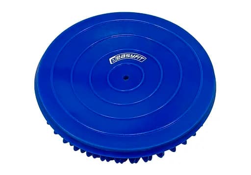 Полусфера массажная киндербол EasyFit 16 см мягкая синяя (EF-3001-BL) - фото 2