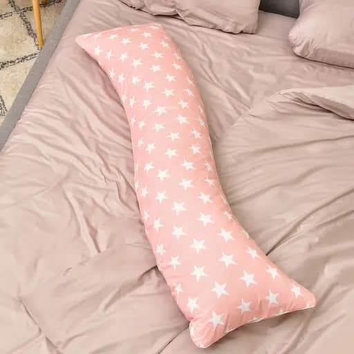 Наволочка Ideia S-Form сатин з блискавкою 40х130 см біла пудрова (8-34987*002) - фото 2