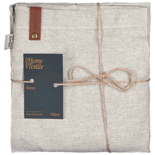 Фартук Ardesto Oliver, 100% хлопок, светло-серый (ART12OL) - фото 2