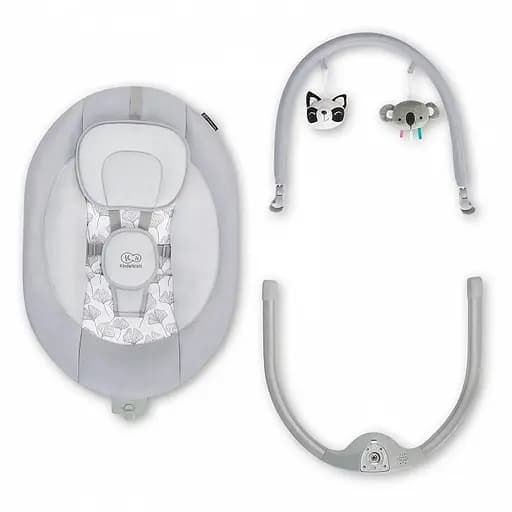 Електричне крісло-гойдалка Kinderkraft Luli Grey (4118) - фото 4