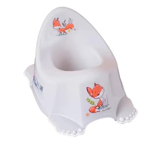 Горщик музичний Лісова казка з протиковзною гумою, світло-бежевий, TEGA - фото 1