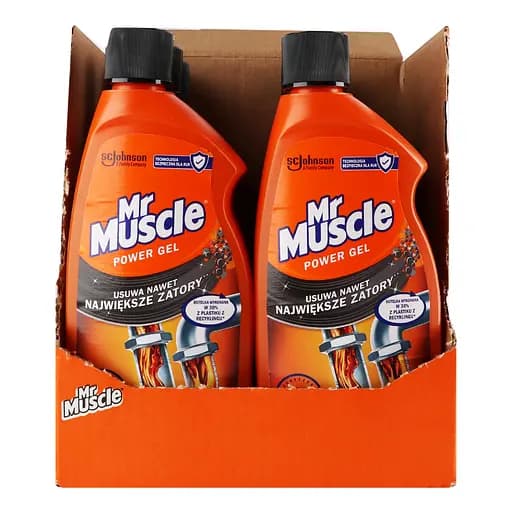 Гель для прочистки труб Mr Muscle, против трудных засоров. 500 мл - фото 7