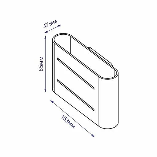 Накладний світильник Feron AL8004 під лампу чорний (40169) - фото 5