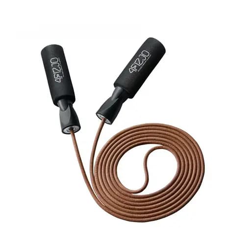 Скакалка 4FIZJO кожаная для бокса 4FJ1172 (P-5907222931172) - фото 1