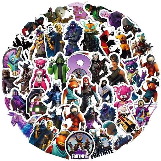 Стикерпак GeekLand Fortnite 50 штук - фото 1