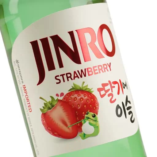 Соджу Jinro Strawberry Soju 13% 0.36 л (854453) - фото 5