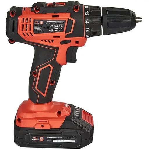 Дриль-шурупокрут Vitals Master AU 1825 Kit SmartLine+ (3) акумуляторний (184442) - фото 3