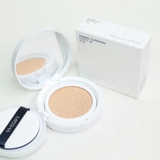 Тональний кушон для обличчя Зволоження Cushion Moist Up SPF50 №21 Missha 15 мл - фото 3