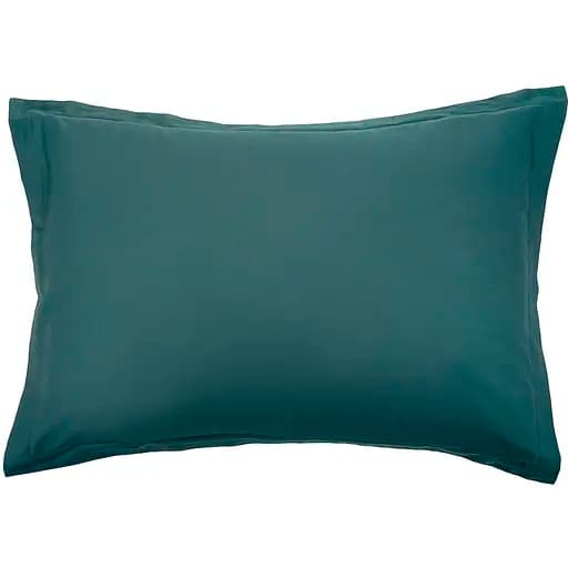 Наволочка Ardesto Mix & Match Premium сатин 50х70+5 см зеленая (ART5070PCE) - фото 1