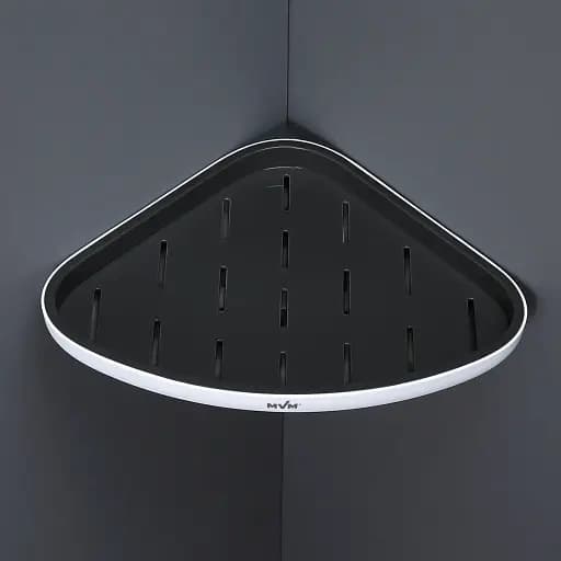 Набор аксессуаров для ванной комнаты My Home MVM-09 белый с черным (MVM-MH-09 WHITE/BLACK) - фото 9