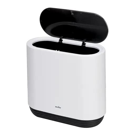 Набор аксессуаров для ванной комнаты My Home МВМ-01 белый с черным (MVM-MH-01 WHITE/BLACK) - фото 2