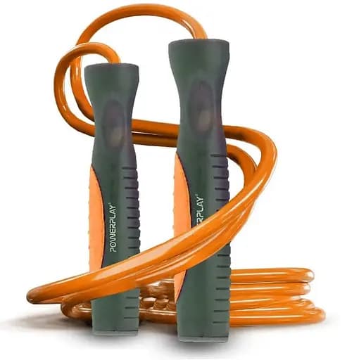 Скакалка PowerPlay 4204 Classic Jump Rope Оранжевая 2,7м (PP_4204_Orange) - фото 1