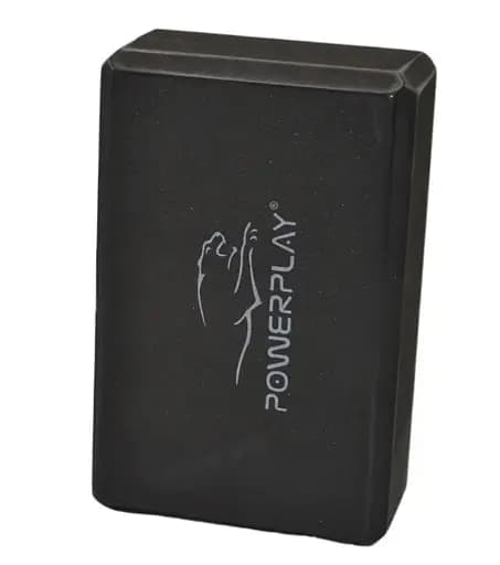 Блок для йоги PowerPlay 4006 Yoga Brick Черный (PP_4006_Black) - фото 3