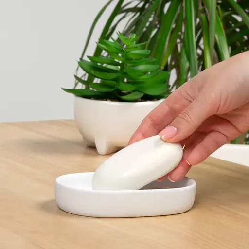 Набор аксессуаров для ванной комнаты МВМ My Home MVM-24 белый (MVM-MH-23 WHITE) - фото 8