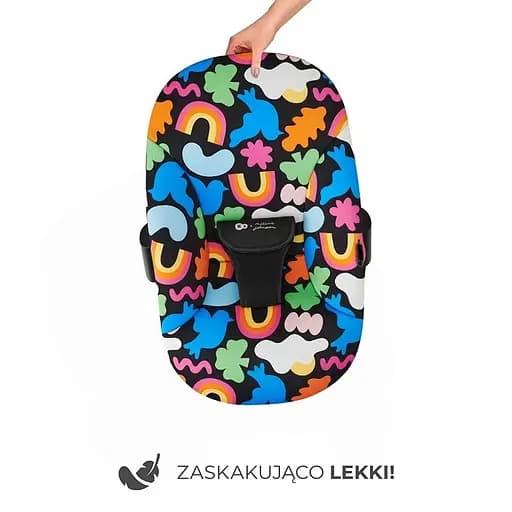 Дитячий шезлонг Kinderkraft Calmee Happy Shapes (5902533925506) - фото 5