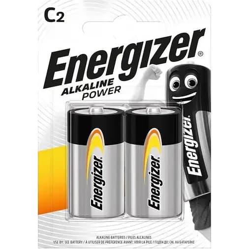 Батарейка ENERGIZER C R14 Alk Power уп. 2шт.(ціна за упак.) - фото 1