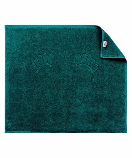 Коврик для ног махровый Ardesto Benefit 50х70 см 100% хлопок темно-зеленый (ART2457EM)  - фото 6