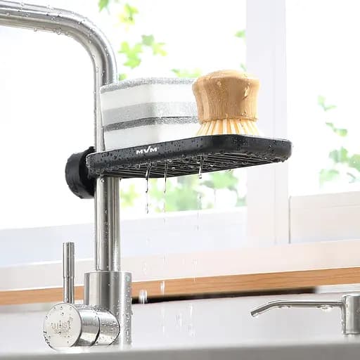 Набор аксессуаров для ванной комнаты My Home MVM-09 белый с черным (MVM-MH-09 WHITE/BLACK) - фото 4