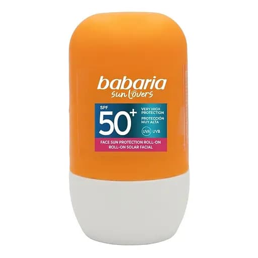Крем солнцезащитный Babaria Solar Rollon Facial роликовый для лица SPF 50+ 50 мл - фото 1