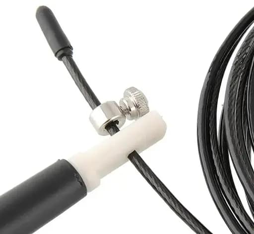 Скакалка скоростная Power System PS-4033 Crossfit Jump Rope Black 2,8 м (PS-4033_Black) - фото 3