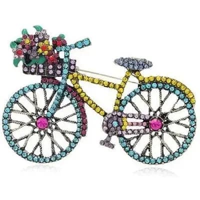 Брошь Велосипед брошь-булавка - фото 1
