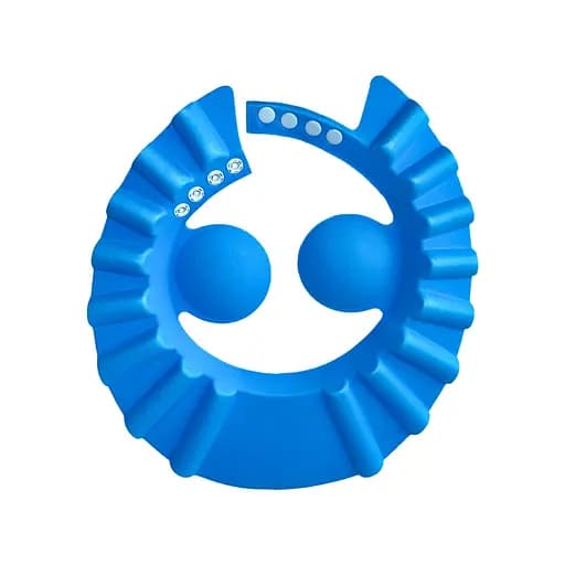 Захисний козирок для купання Mega Zayka MGZ-0914(Blue) із захистом для вушок - фото 1