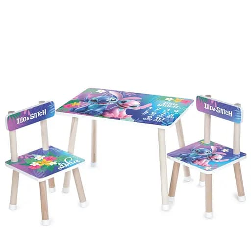 Детский Столик M 501-10 столешница 60 х 40 см, 2 стульчика - фото 1