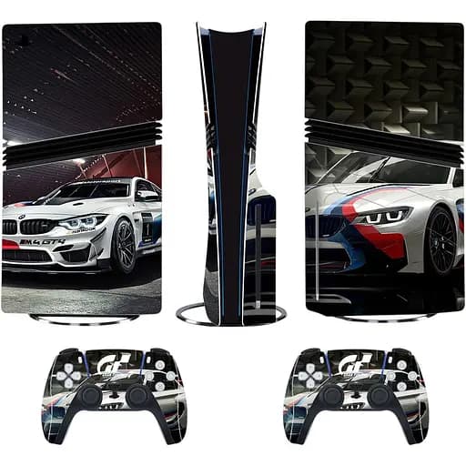 Наклейки для консолі DK Console Skin Sticker для PS5 Pro Blu-Ray (Orange) [155056] - фото 1