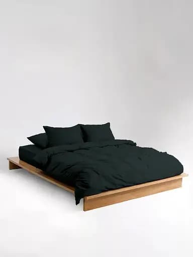 Наволочка на блискавці Good-Dream сатин Black 70 x 70 см Чорна (GDSBLACKPC7070) - фото 2