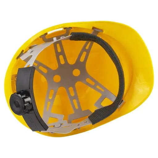 Каска будівельна Sigma 8 точок кріплення (жовта) 9414521 - фото 4